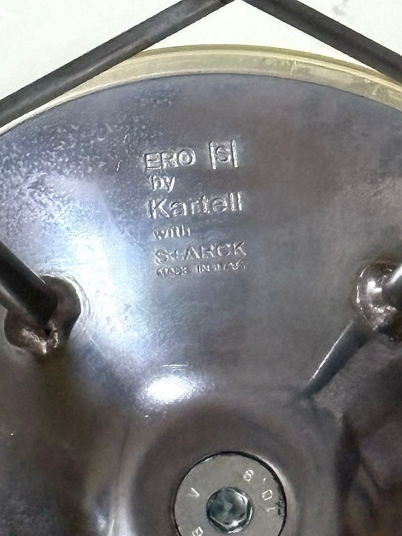 ★Kartell カルテル　エロエスチェア　4本脚　ホワイト②