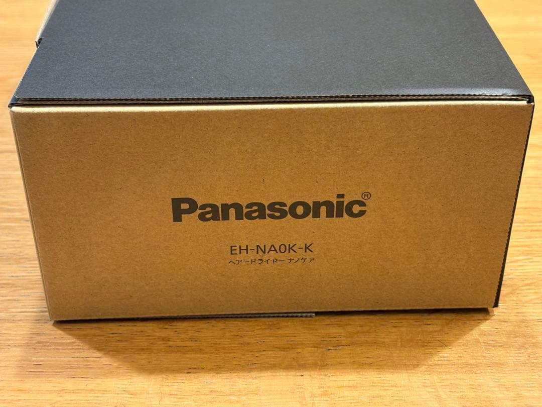 新品未使用品 Panasonic EH-NA0K-K ナノケア ヘアドライヤー