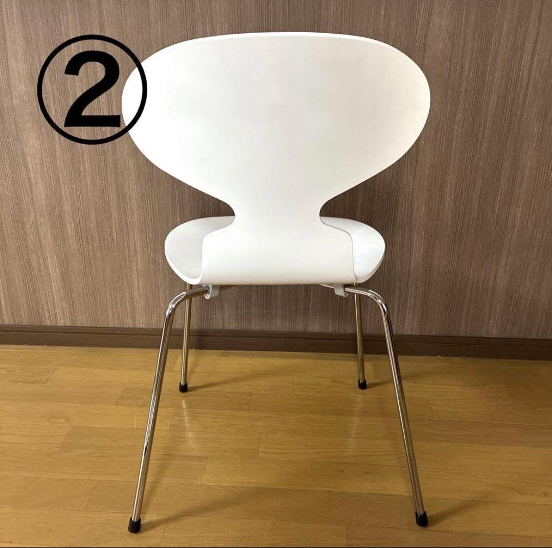 Taku Fritz Hansen アリンコチェア ホワイト 美品 2脚