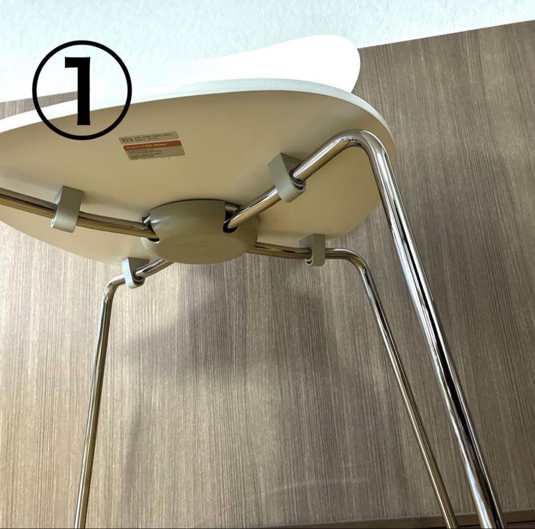 Taku Fritz Hansen アリンコチェア ホワイト 美品 2脚