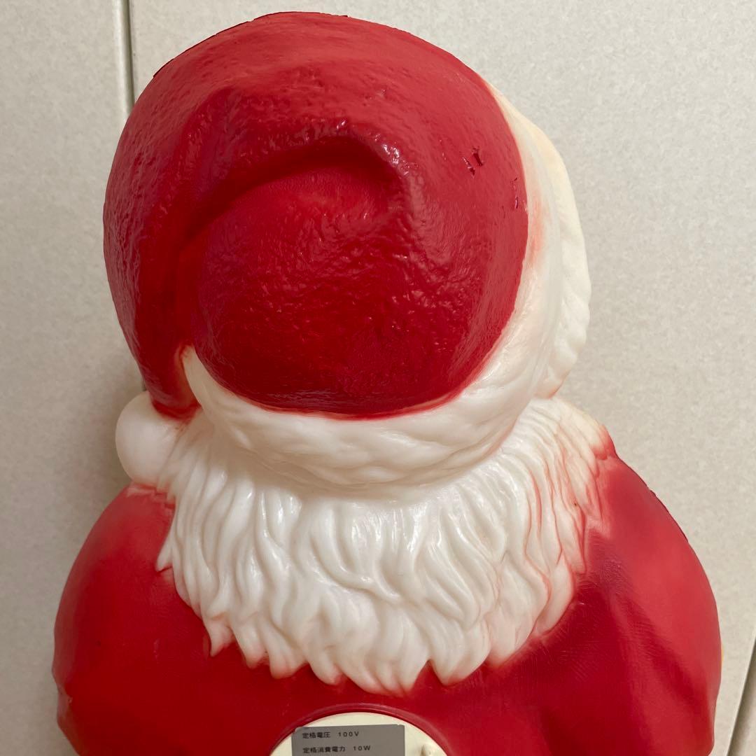 光る サンタクロース クリスマス 置物 ハニー社