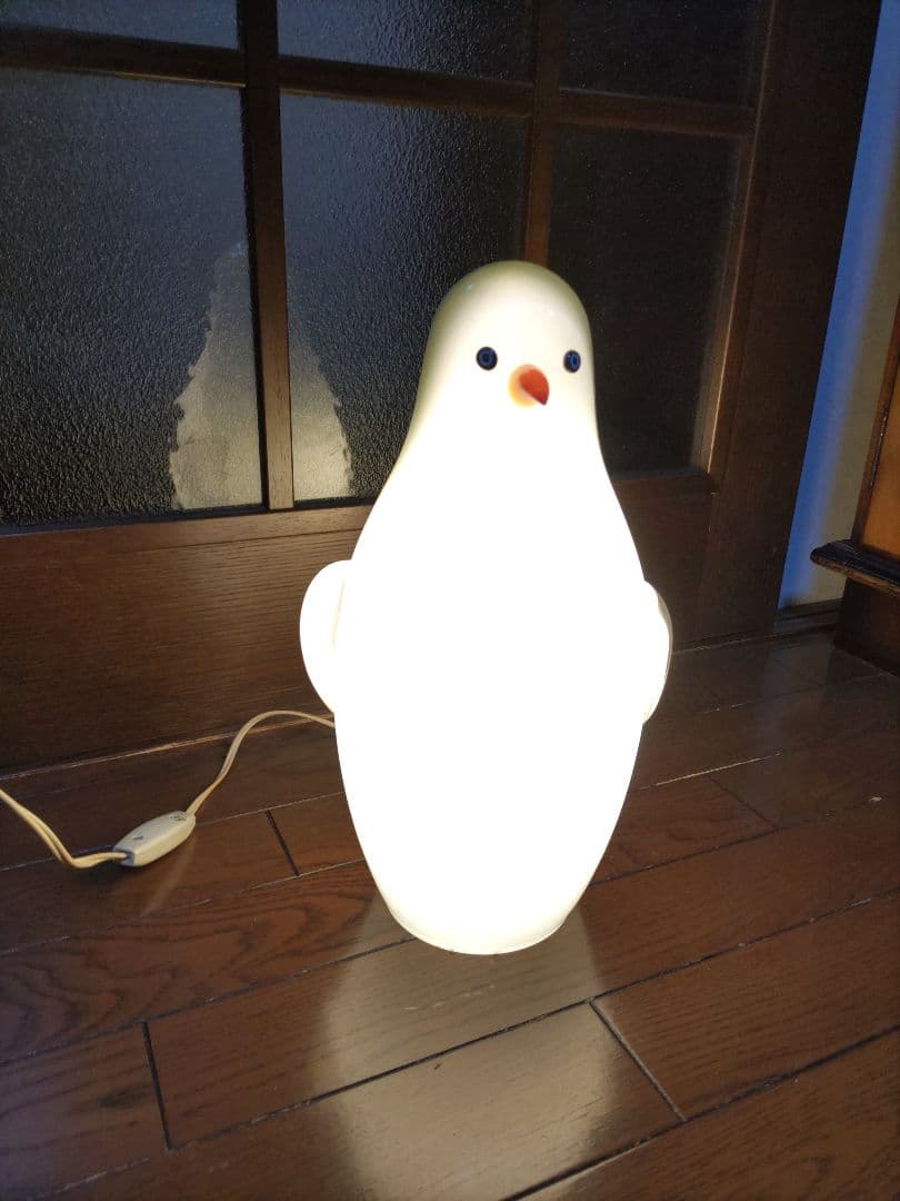 ペンギン型インテリアライト