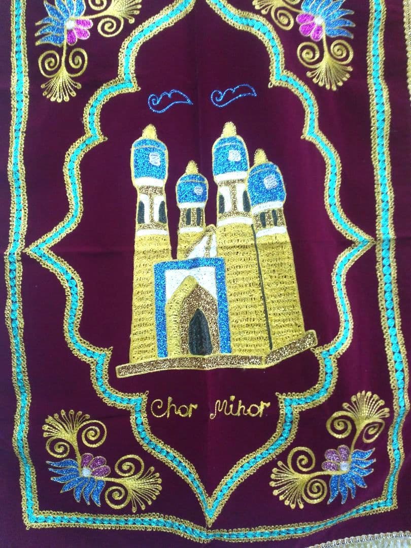 80年代製　ウズベキスタン製　ヴィンテージ　スザニ刺繍　貴重品