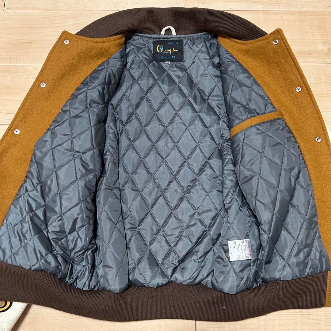 美品＊90s チャンピオン ヘインズ製 フルデコスタジャン 限定200着