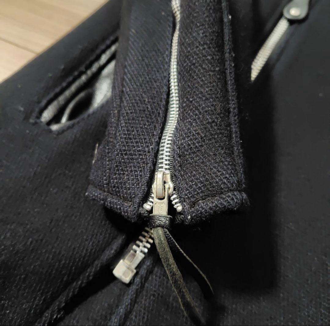 Schott ピーコート サイズ18 黒