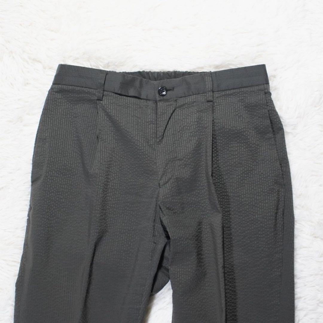 美品 ストレッチ《UNITEDARROWS》2B セットアップ(M)シアサッカー