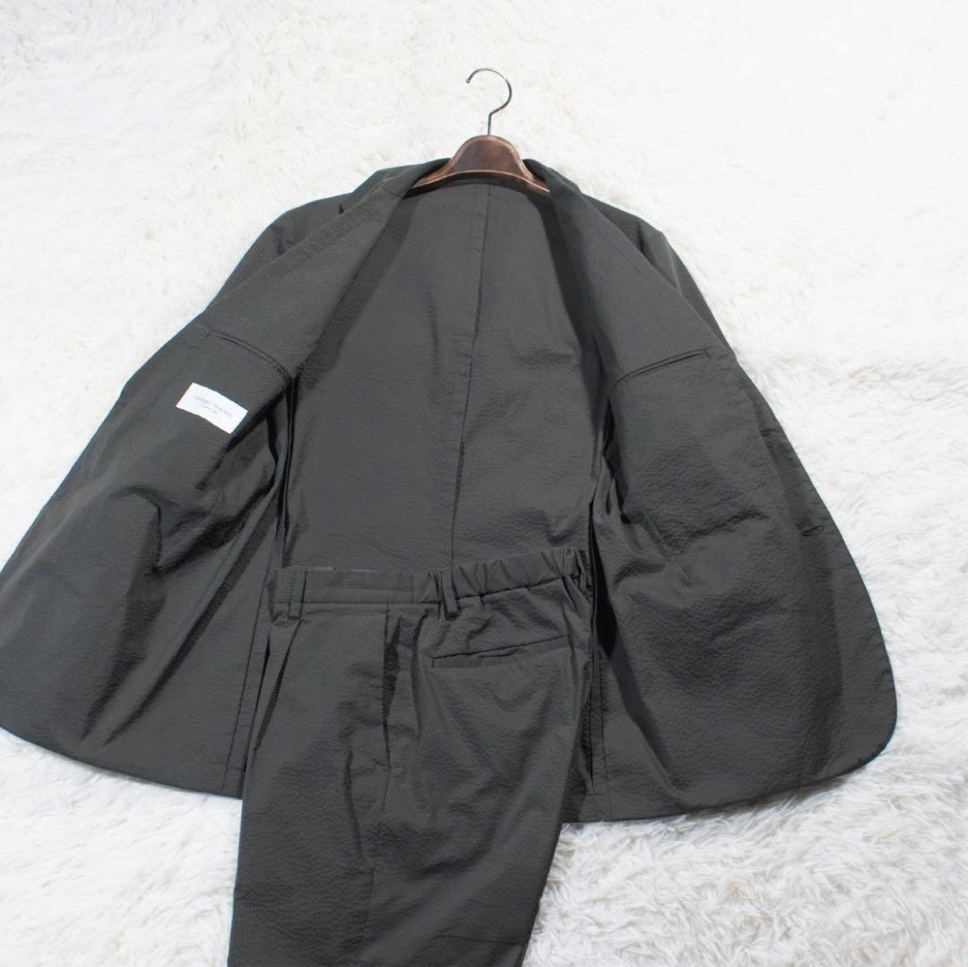 美品 ストレッチ《UNITEDARROWS》2B セットアップ(M)シアサッカー