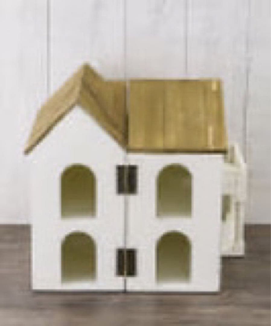 【美品】salut! サリュ tinytownの大きなおうち 木製 ドールハウス