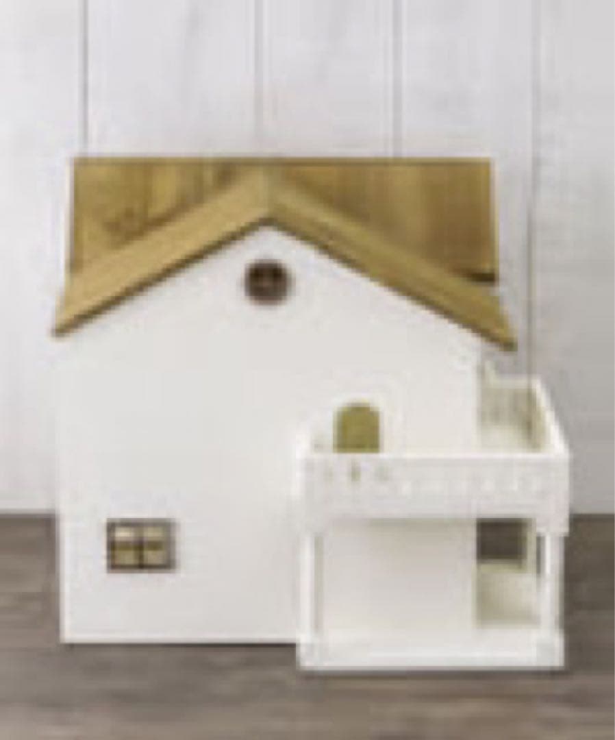 【美品】salut! サリュ tinytownの大きなおうち 木製 ドールハウス
