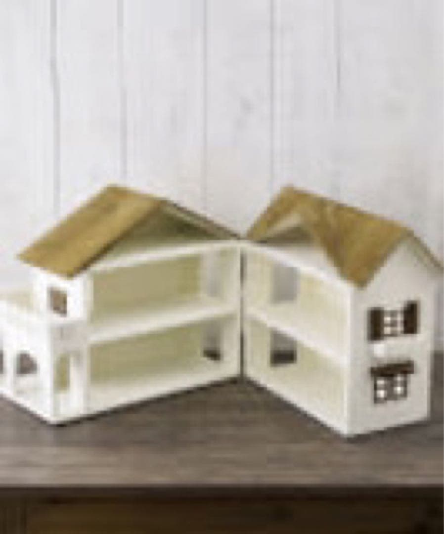 【美品】salut! サリュ tinytownの大きなおうち 木製 ドールハウス