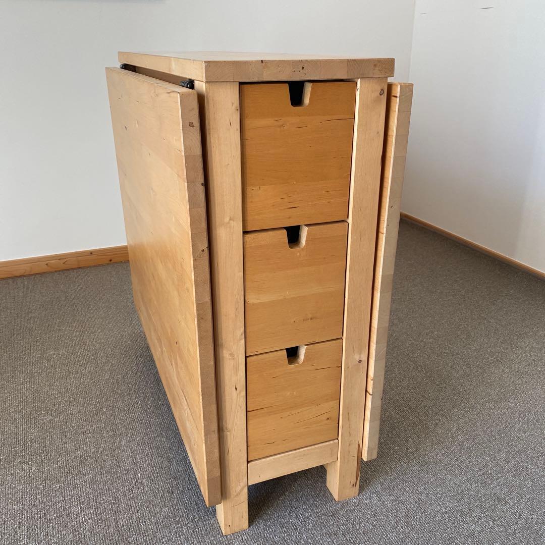 菊池。IKEA ノールデン　バタフライテーブル　NORDEN