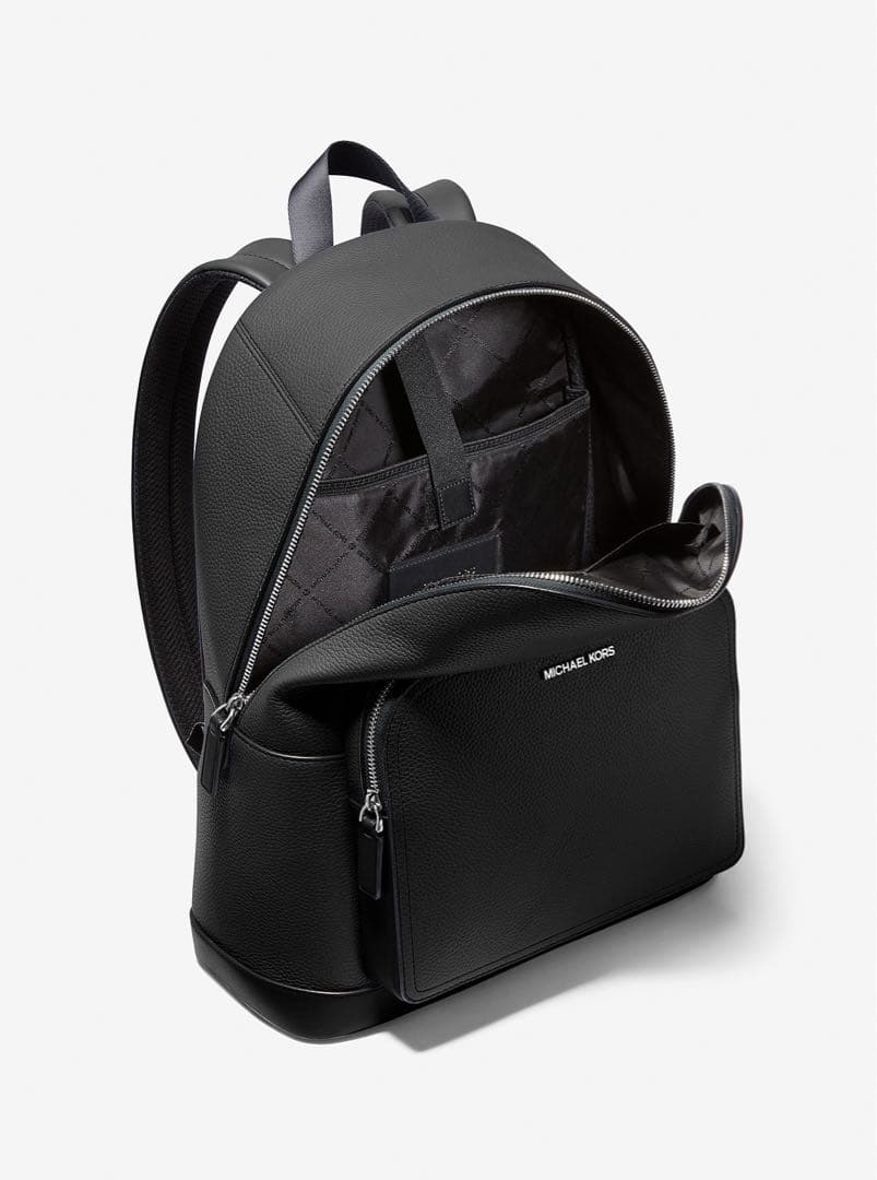 【yua 】MICHAEL KORS ブラック リュック クーパー 牛革