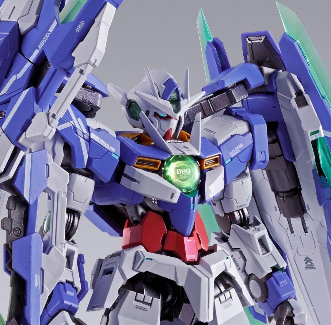 L BUILD ダブルオークアンタ フルセイバー　ガンダム