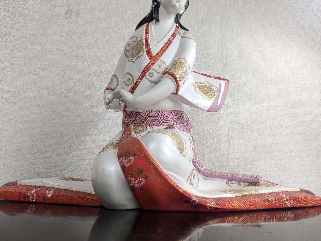 博多人形　女性　お着物