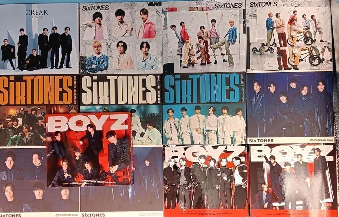 専用 SixTONES　CD　全アルバム　全シングル　コンプ ストーンズ