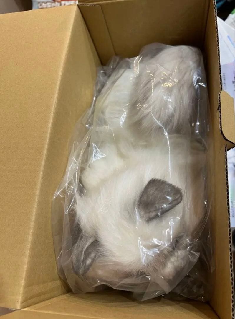 新品未使用　なでなでねこちゃん　EX ヒマラヤン　ぬいぐるみ　猫