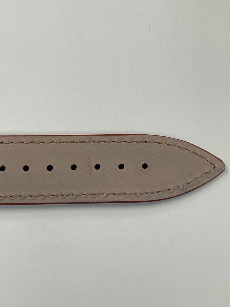 FRANCK MULLER純正革ベルト 22mm ブラウン メンズ用
