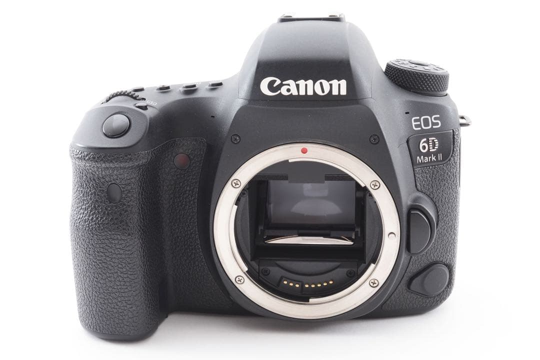 レフカメラ Canon EOS 6D mark II標準&望遠ダブルレンズセット
