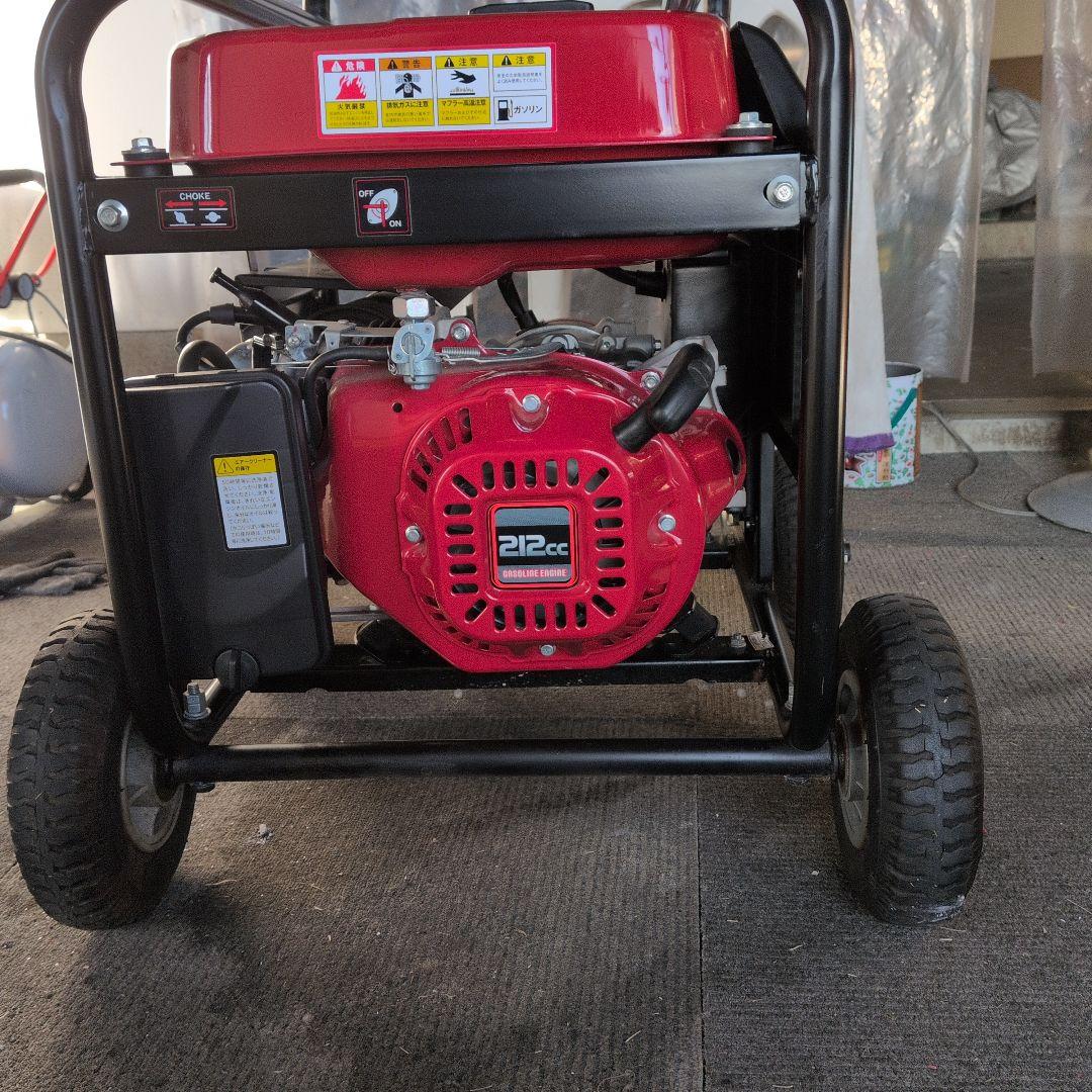 Wakita Loncin HPG 2500 ポータブル発電機新品同様1回使用