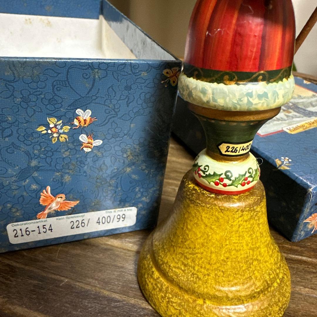 Kathe Wohlfart 1999年　サンタクロースベル 箱付き