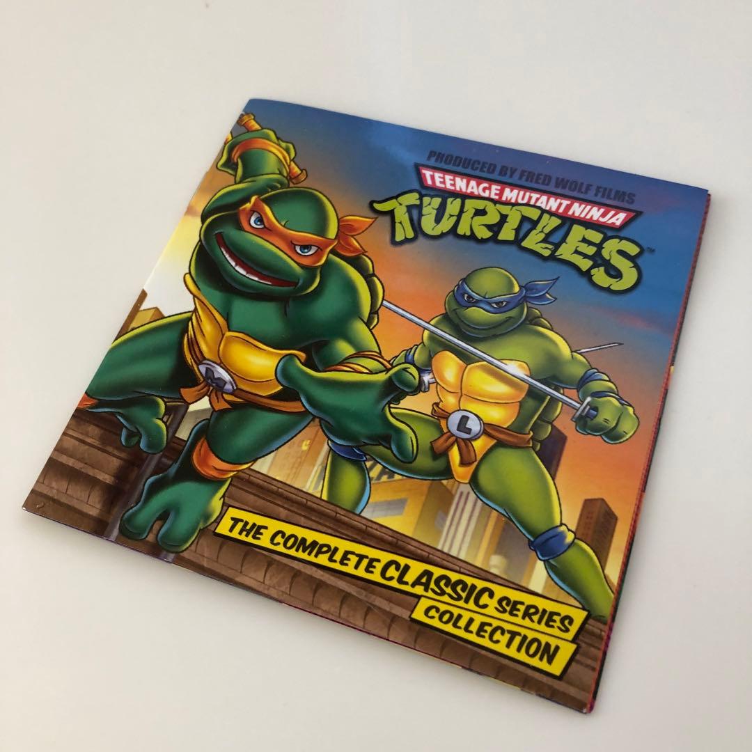 タートルズ/クラシック/TMNT/英語版DVD-BOX(23枚セット)1987年