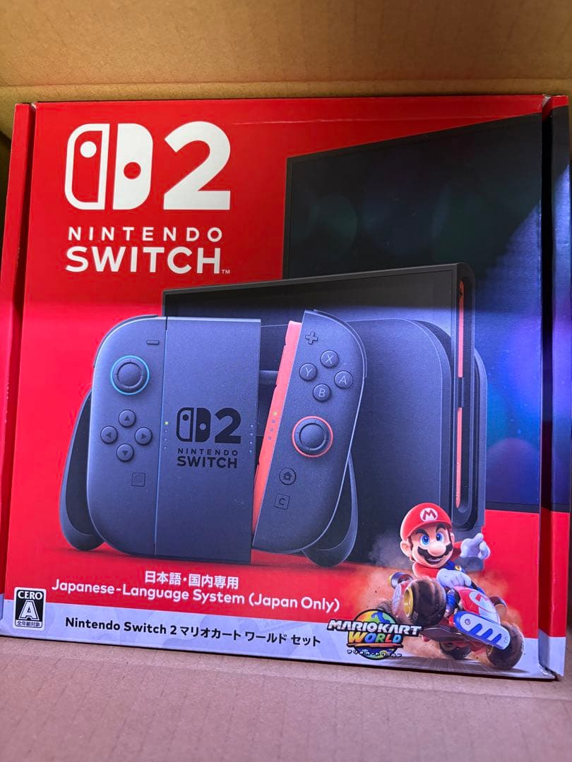 K*k様 【新品未開封】Nintendo Switch 2 日本語専用 マリオカ