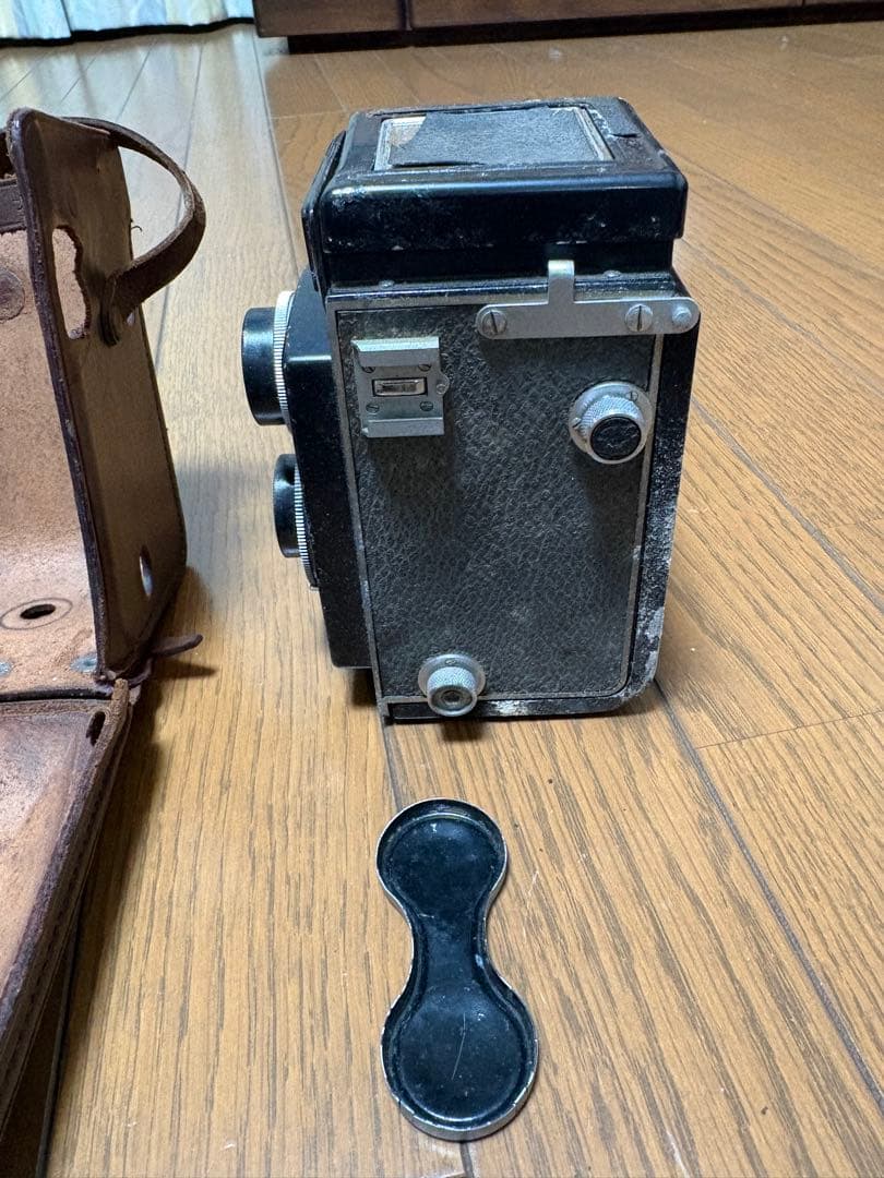 Minoltaflex フィルムカメラ レザーケース付き