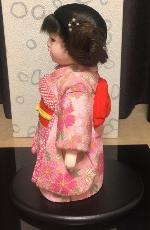 【未使用/超美品】木村一秀作　木目込み市松人形