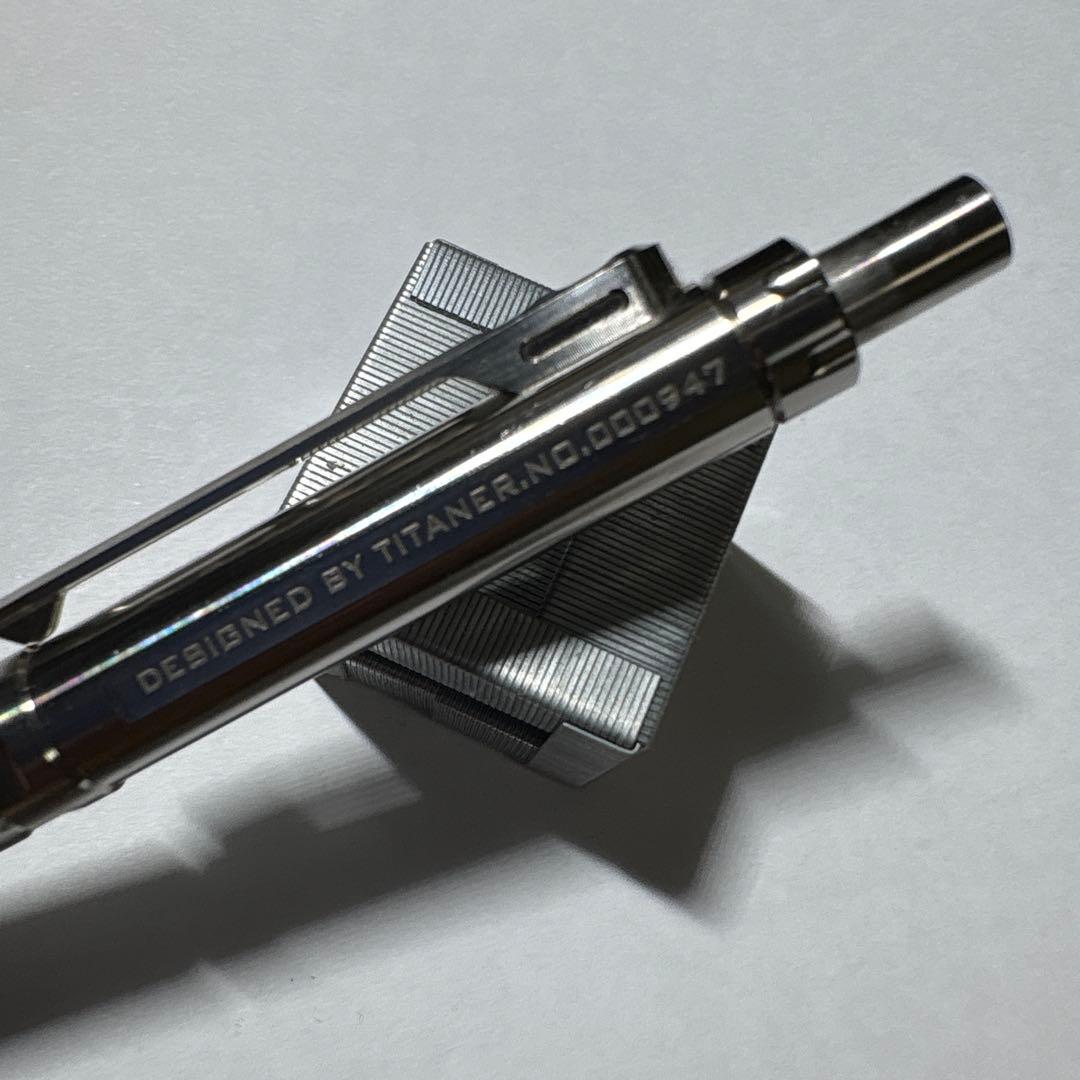 TITANER CNC 機械加工 チタン シャープペンシル