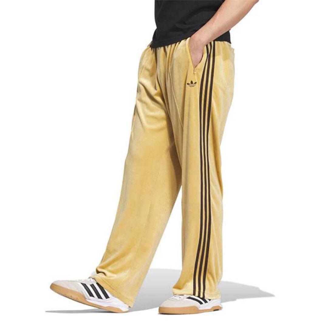 adidas ベロア トラックジャケット パンツ 上下 セットアップ L