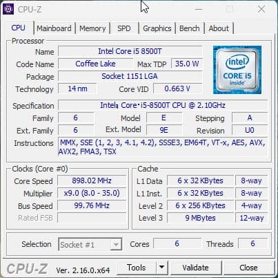 DELL OptiPlex 7060 i5 第8世代 8GB SSD 256GB