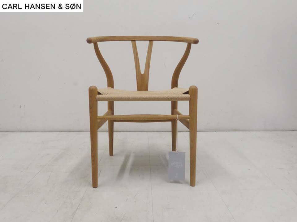 未使用品 正規品■カールハンセン＆サン■CH24 Yチェア オークオイル-4