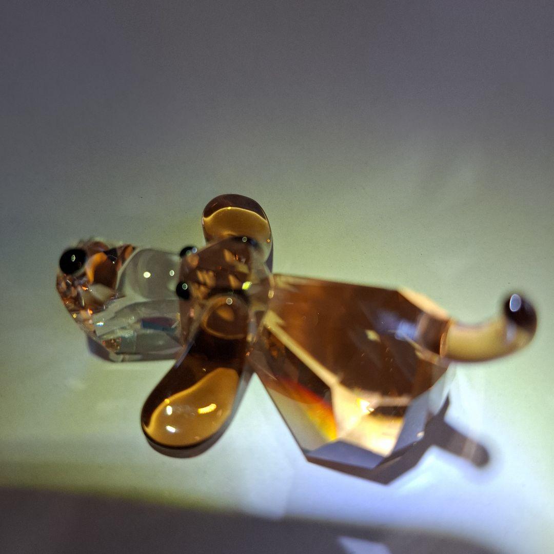 SWAROVSKI スワロフスキー　バセットバウンド　犬　置物