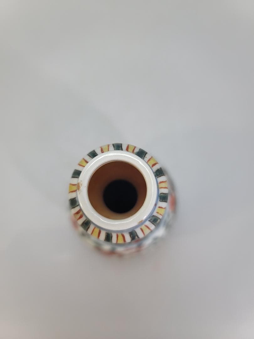 中国美術 萬暦赤絵 瓶 骨董品