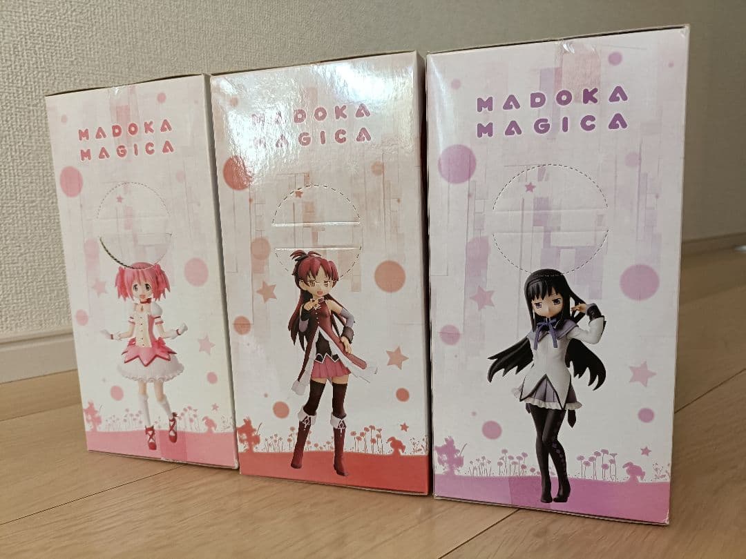 まどか☆マギカ 可動式フィギュア 6体セット