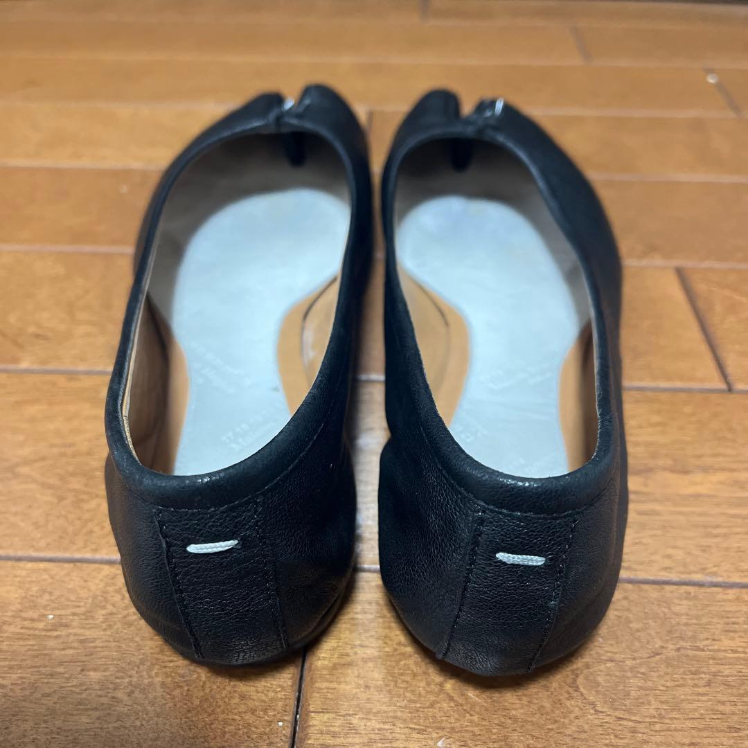 メゾンマルジェラ 黒 足袋バレエ　39