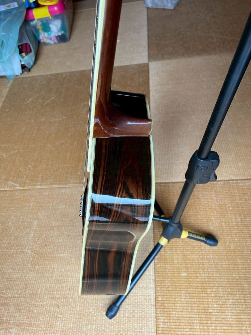 モーリスW-60 ハカランダ JAPANビンテージ　メンテ済　サドル、ナット牛骨