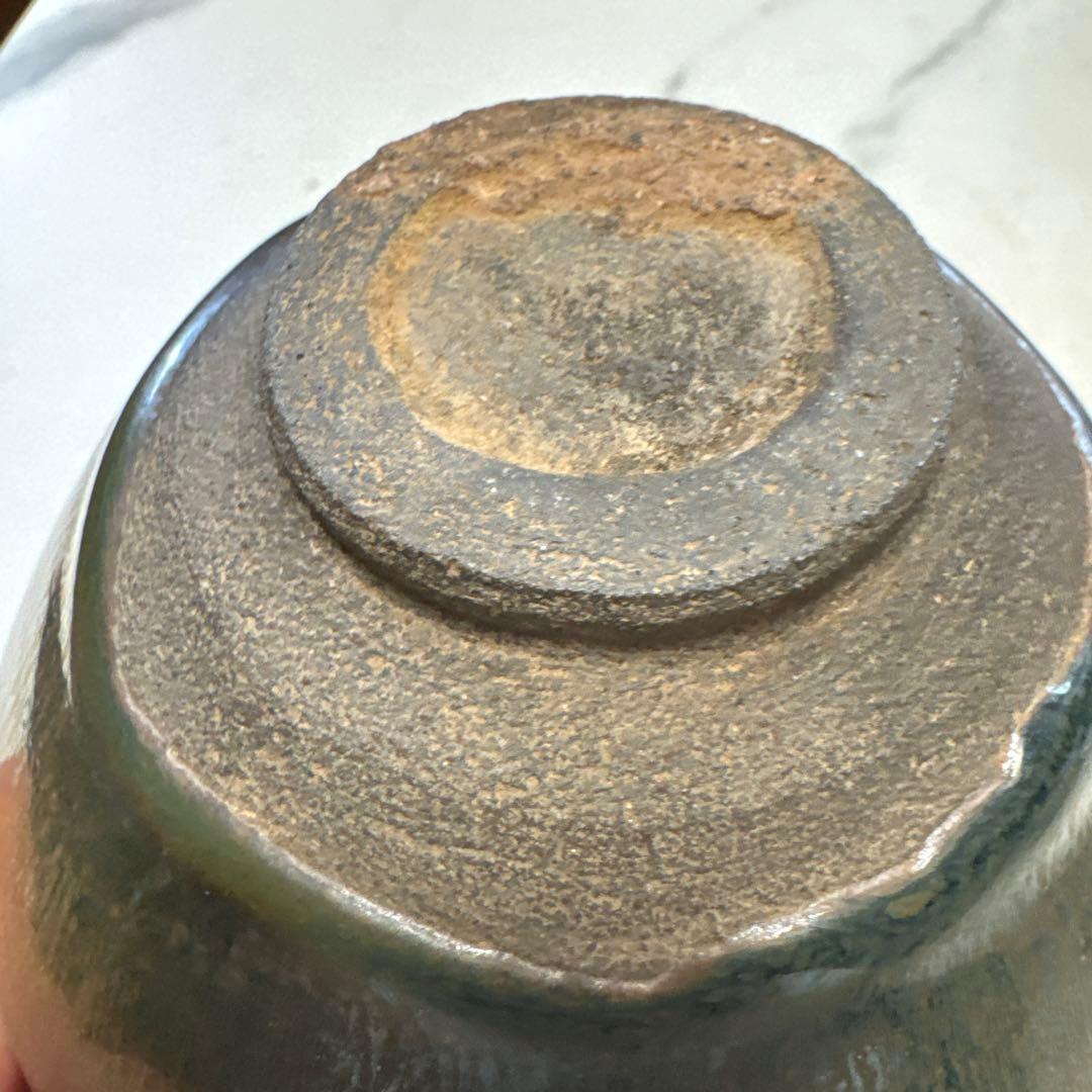 宋建窯 禾目天目茶碗 建窯　兎蠔