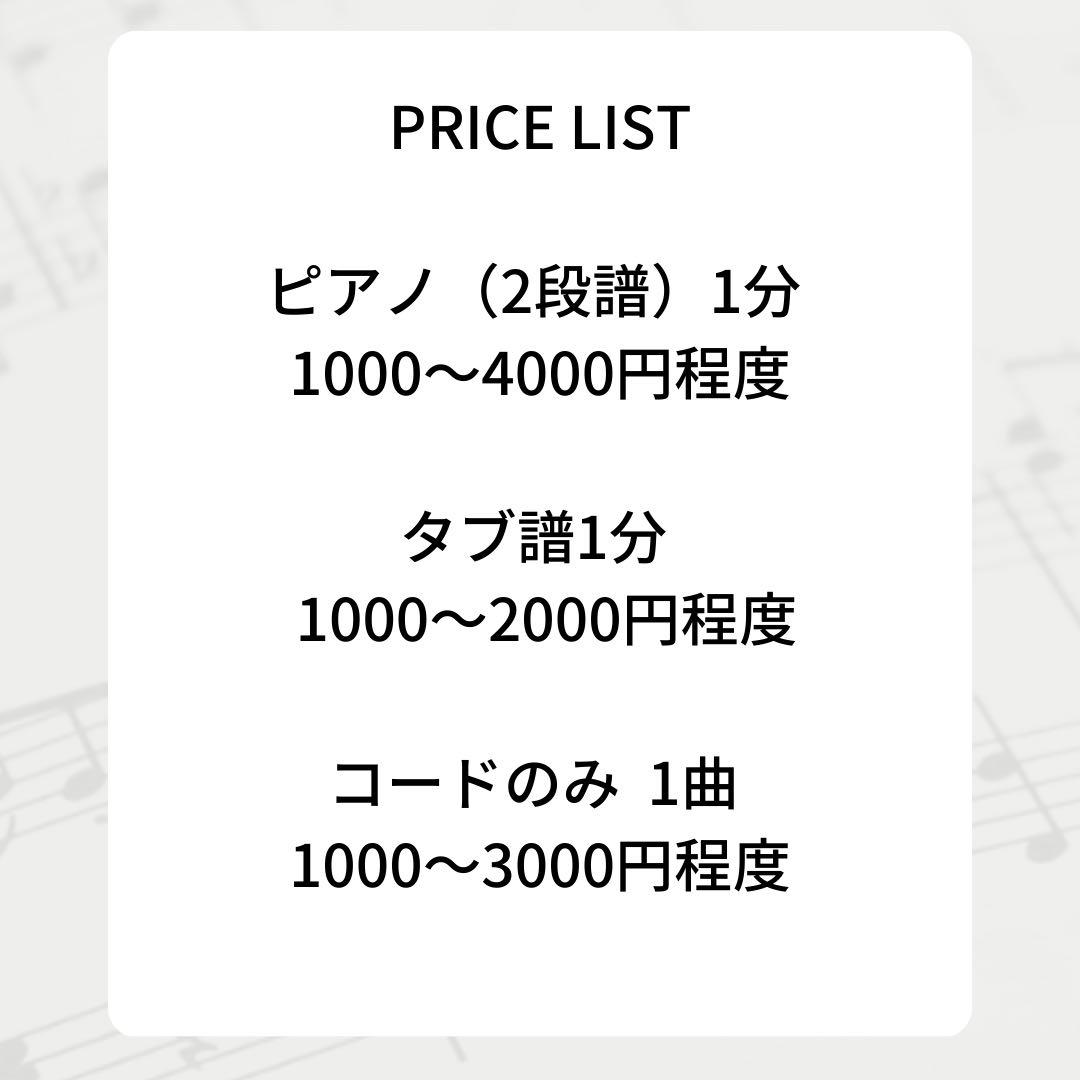 楽譜作成