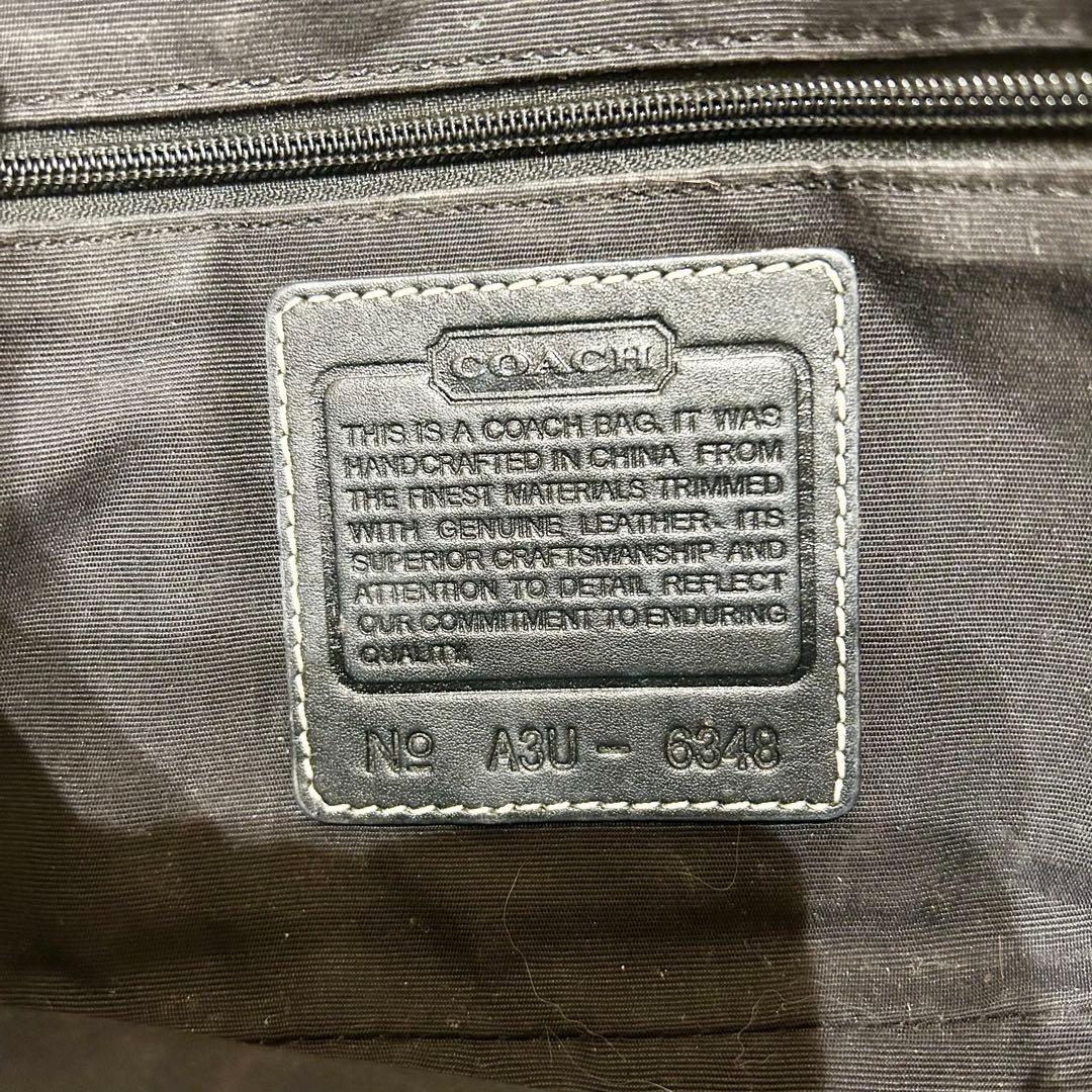 保存袋付属✨COACH アクセサリーポーチ ワンショルダー レザー シグネチャー