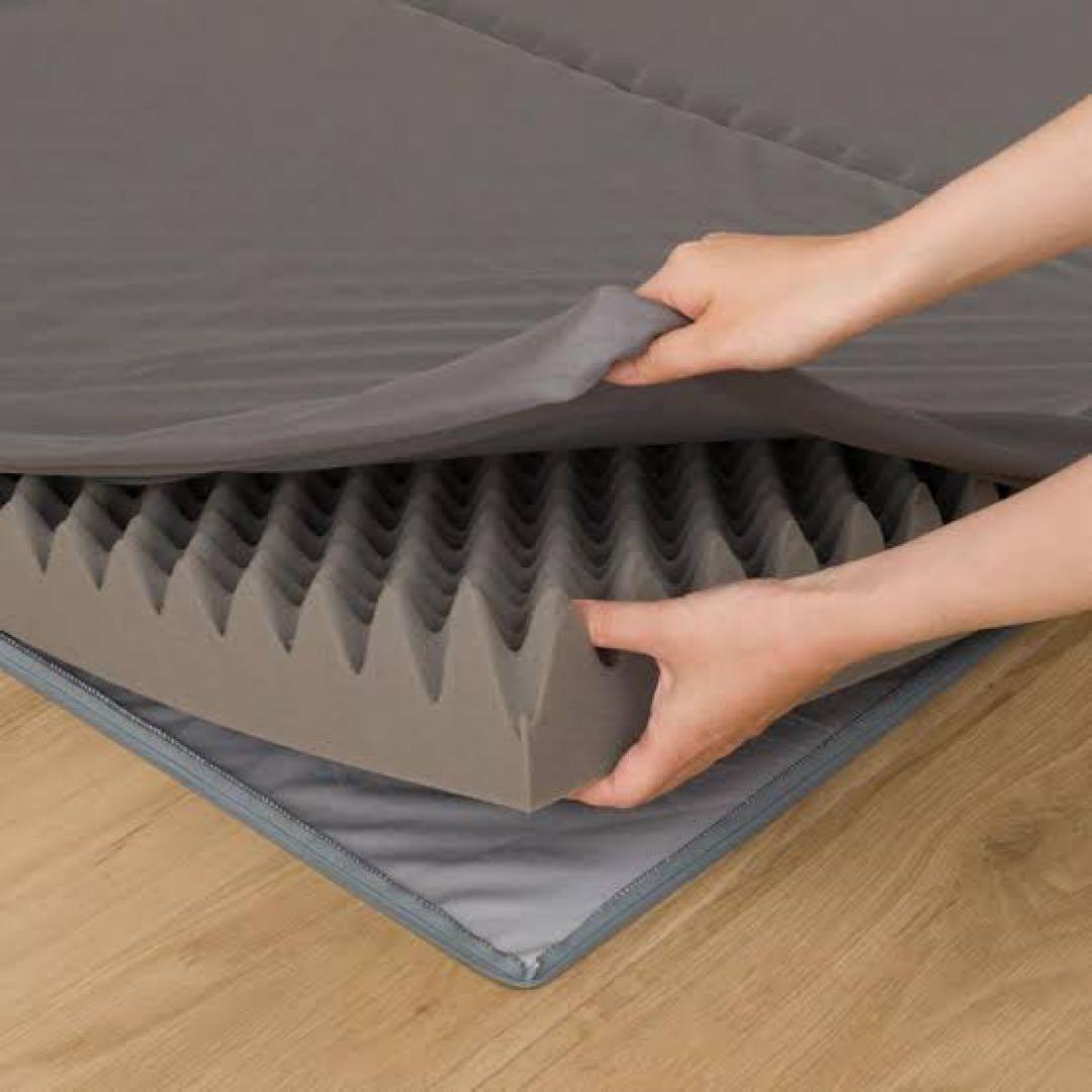 【愛用品】ニトリ　体圧分散高反発ハイテクマットレス三つ折りダブル