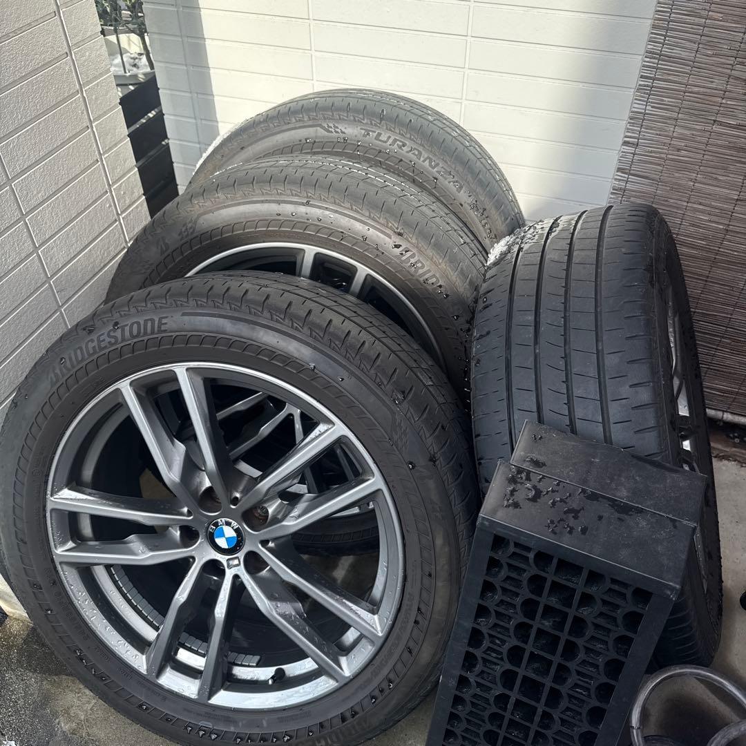 た*お様 BMW 698M X3 G01 タイヤ付きホイール　TURANZA