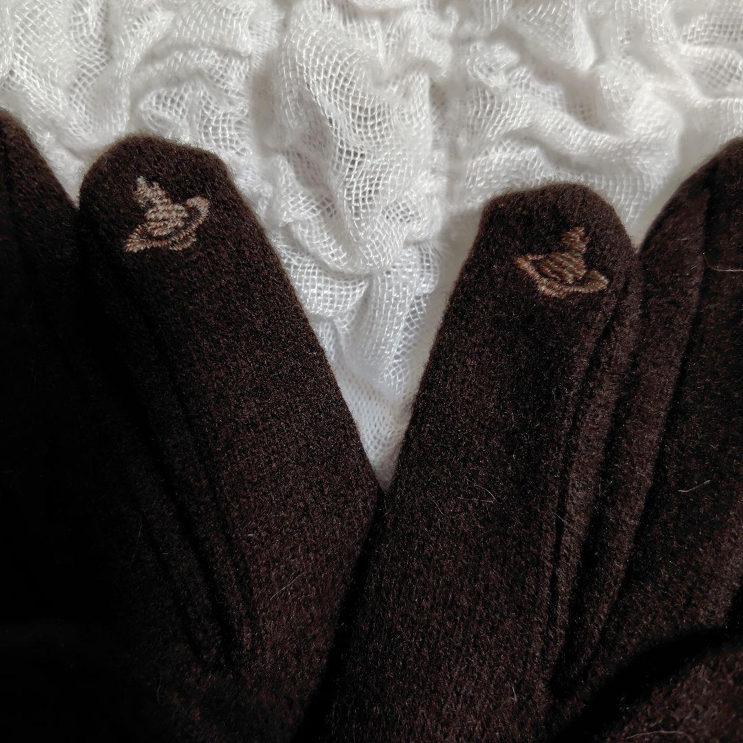 VivienneWestwoodレザーとウール混合手袋　新品未使用