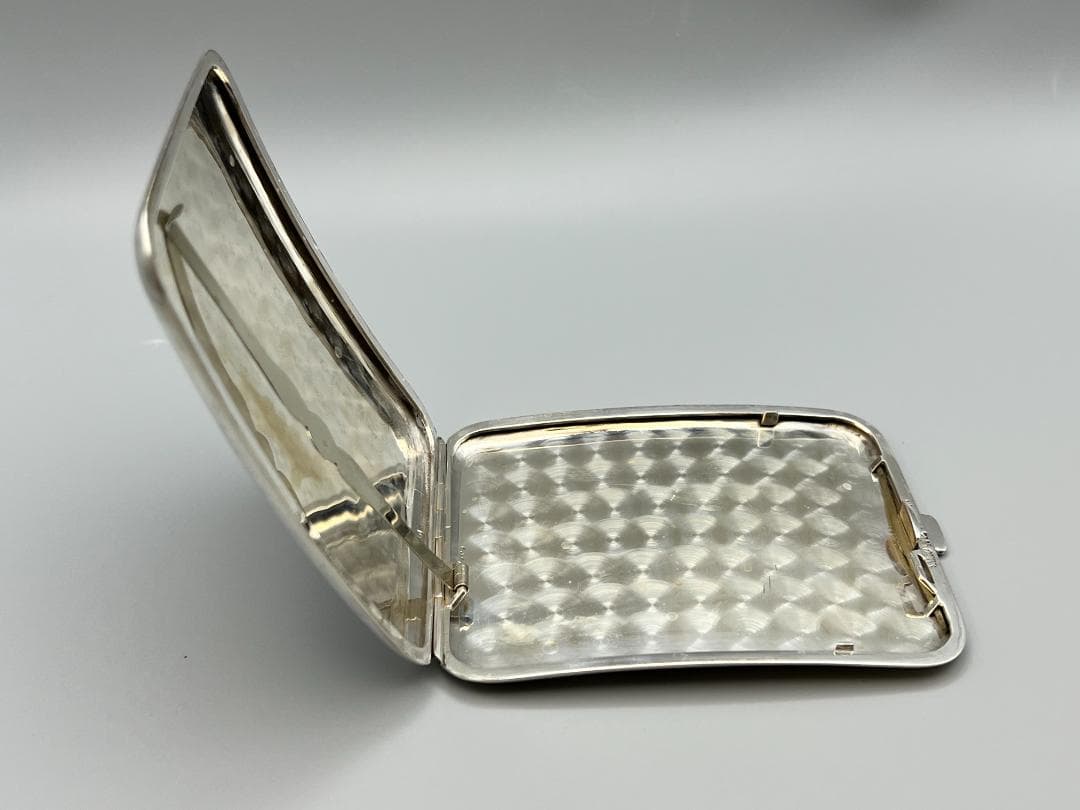 銀製　STERLING　刻印　シガレットケース　マネークリップ　カフス　117g