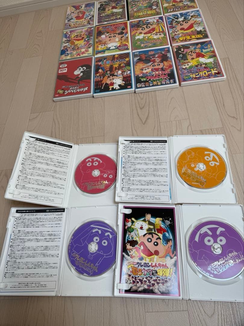 クレヨンしんちゃん　劇場版　映画　DVD 22作品