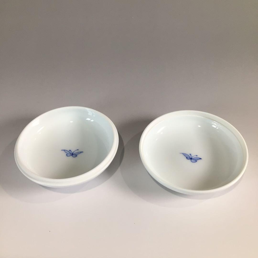 Ｐ４５１　香合　『三川内焼』『嘉久正窯造』『染付唐子絵』『丸香合』　共箱　茶道具