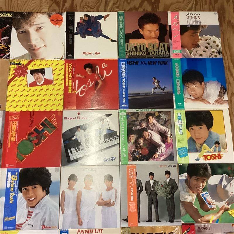 80年代　男性アイドル 【67枚】 TF0423-12　レコード　昭和ポップス