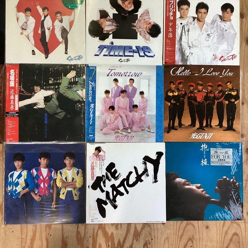 80年代　男性アイドル 【67枚】 TF0423-12　レコード　昭和ポップス