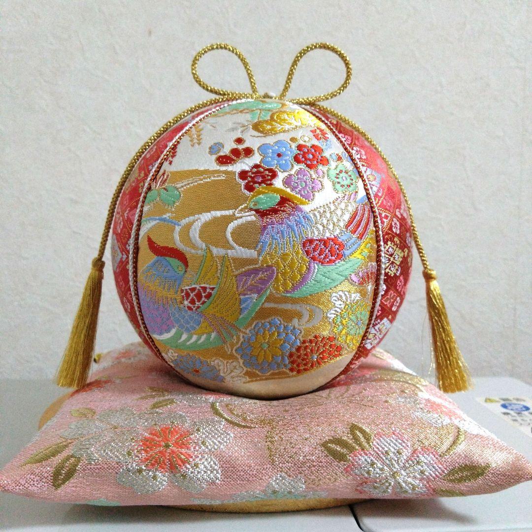マチャケ 豪華刺繍 手毬 手鞠 てまり ３点