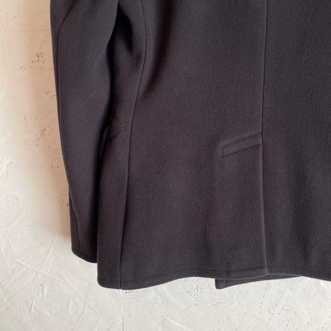 【POLO Ralph Lauren】ウールメルトンピーコート　ネイビー　M